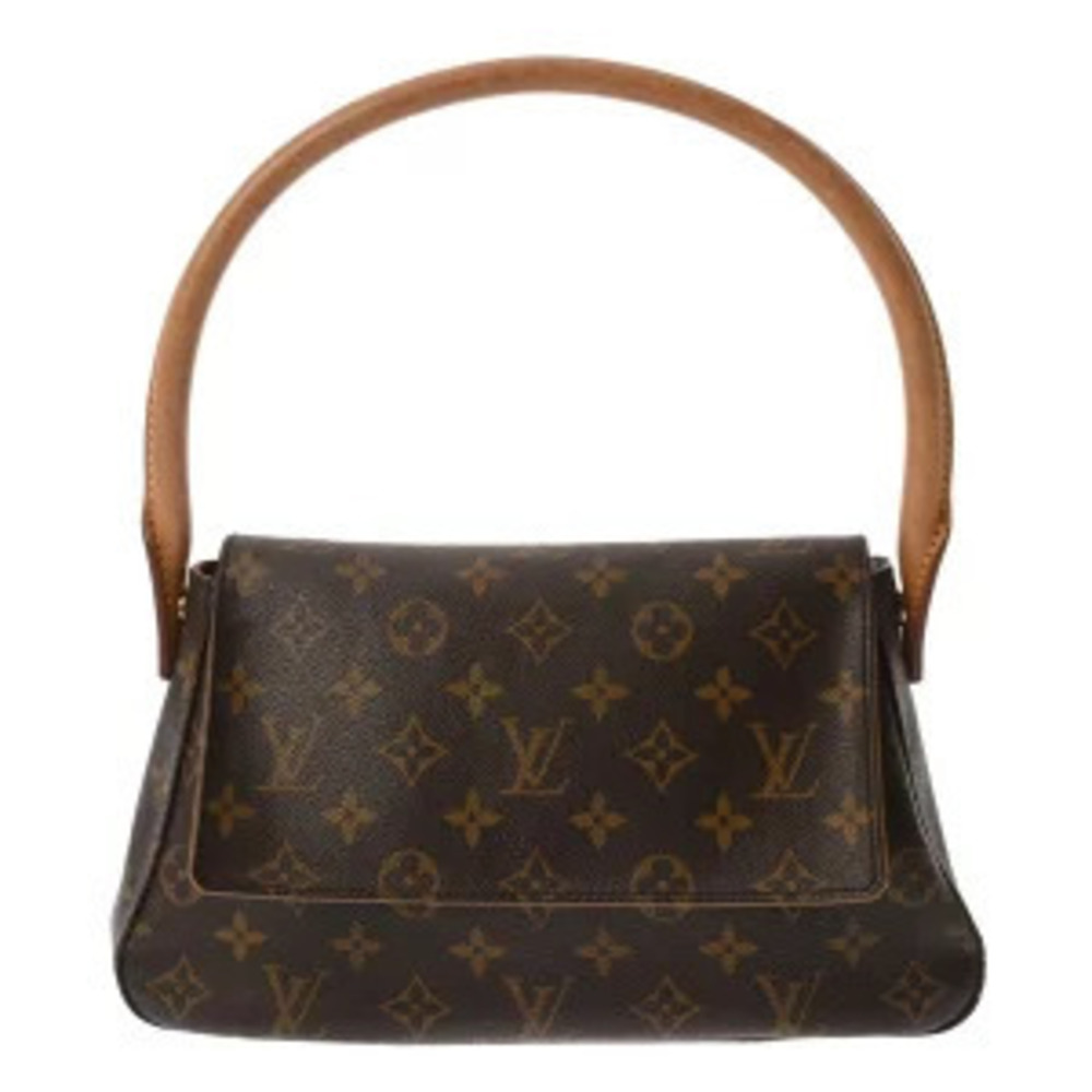Louis Vuitton Monogram Looping Brown Canvas Shoulder Bag